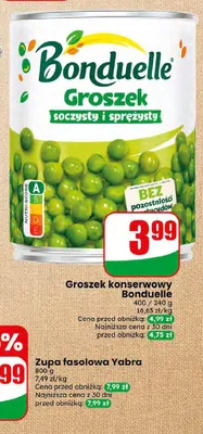 Groszek konserwowy Bonduelle promocja w Dino
