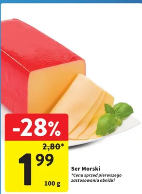 Ser Morski promocja w Intermarche