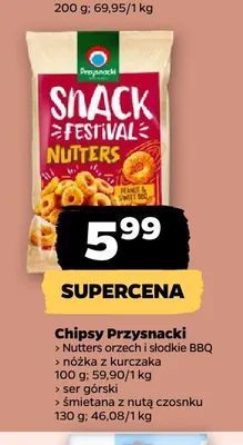 Chipsy Przysnacki ser górski promocja w Netto