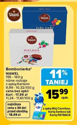 Bombonierka Wawel promocja w Carrefour Market