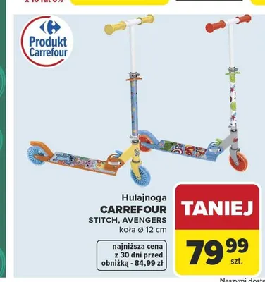 Hulajnoga CARREFOUR promocja w Carrefour