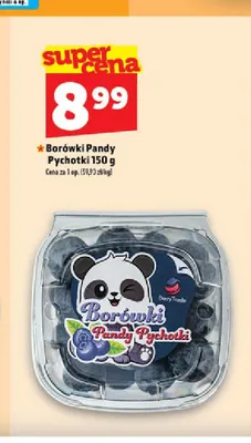 Borówki Pandy Pychotki promocja w TOPAZ