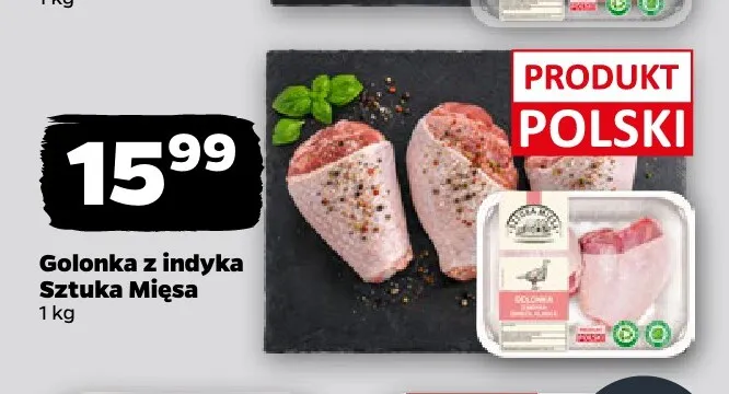 Golonka z indyka Sztuka Mięsa promocja w Netto