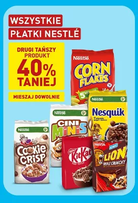 Płatki Nestlé promocja w Aldi