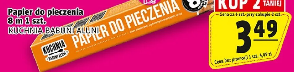 Papier do pieczenia promocja w Prim Market