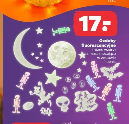 Ozdoby fluorescencyjne promocja w Netto
