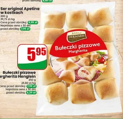 Bułeczki pizzowe margherita Dermaris promocja w Dino