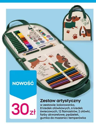 Zestaw artystyczny promocja w Pepco
