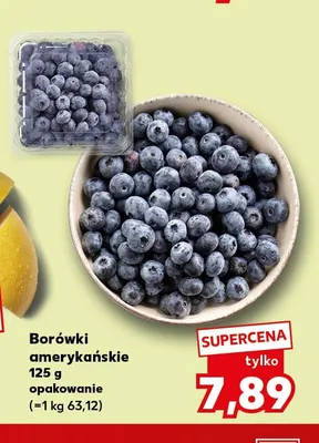 Borówki amerykańskie promocja w Kaufland