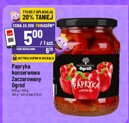 Papryka konserwowa Zaczarowany Ogród promocja w POLOmarket