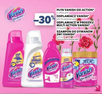 Produkty Vanish promocja w Stokrotka