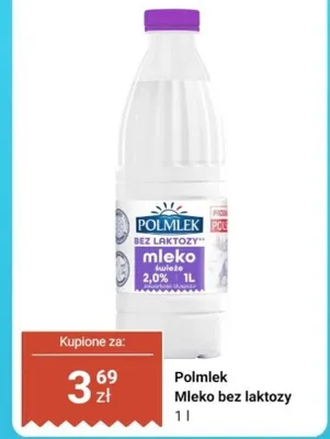 Mleko bez laktozy promocja w Dino