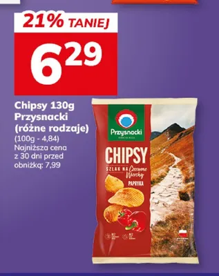 Chipsy Przysnacki promocja w Hitpol