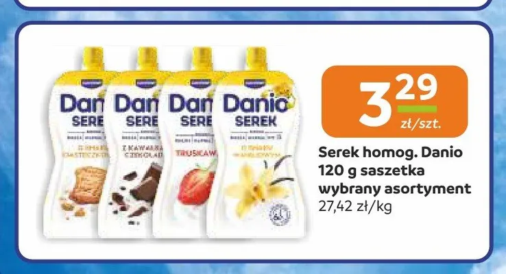 Serek homogenizowany Danio promocja w Gama