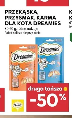 Przysmak dla kota Dreamies z kurczakiem promocja w Stokrotka