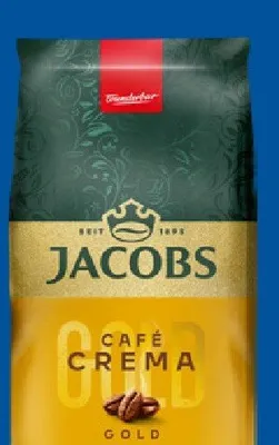Kawa ziarnista Jacobs Café Crema Gold promocja w Lidl