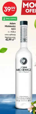 Wódka Adam Mickiewicz promocja w Żabka