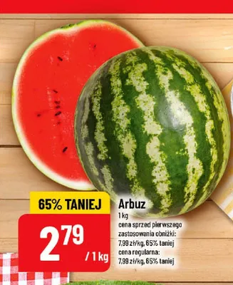 Arbuz promocja w POLOmarket