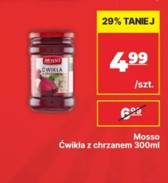 Ćwikła z chrzanem Mosso promocja w API Market