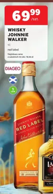 Whisky Johnnie Walker Red Label promocja w Stokrotka