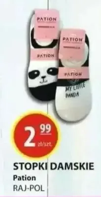 Stopki damskie Pation promocja w Zielony Koszyk