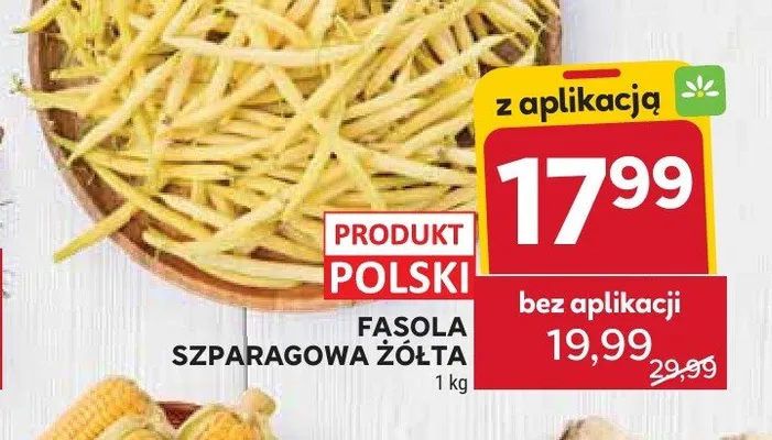 Fasola szparagowa żółta promocja w Stokrotka