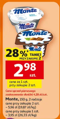 Monte promocja w Auchan
