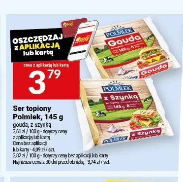 Ser topiony Polmlek promocja w Twój Market