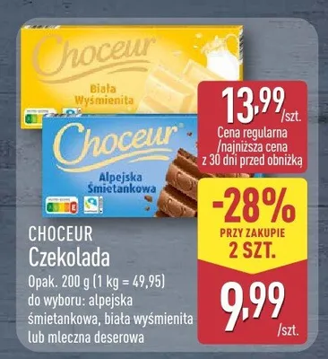 Czekolada promocja w Aldi