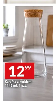 Karafka z korkiem promocja w Twój Market