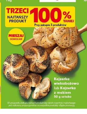 Kajzerka wielozbożowa promocja w Kaufland