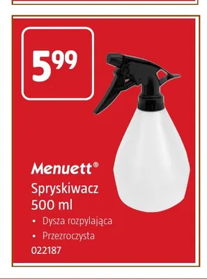 Spryskiwacz 500 ml Menuett promocja w Jula