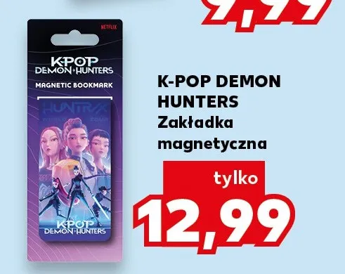 Zakładka magnetyczna K-POP DEMON HUNTERS promocja w BACK TO SCHOOL
