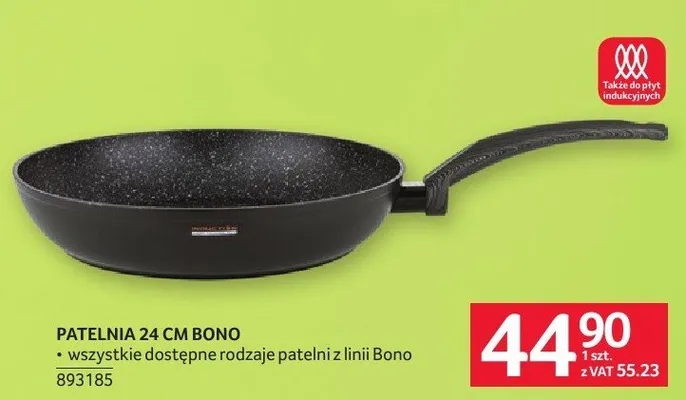 Patelnia Bono 24 cm promocja w Selgros
