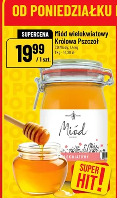 Miód wielokwiatowy Królowa Pszczół promocja w POLOmarket