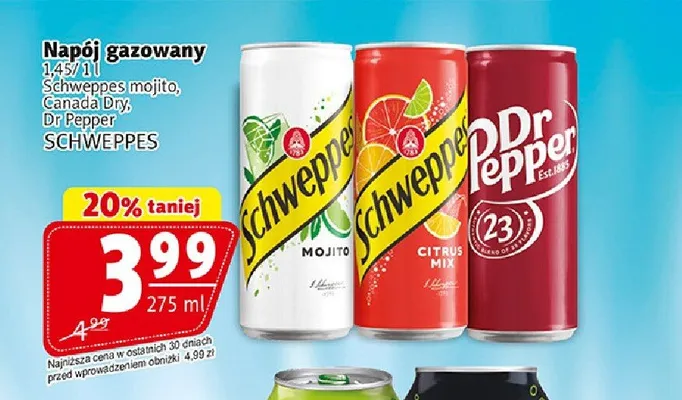 Napój gazowany Dr Pepper promocja w Prim Market