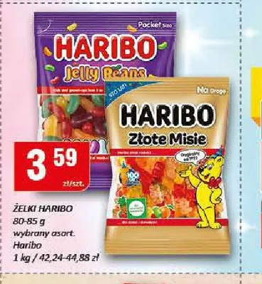 Żelki Haribo Złote Misie promocja w Chorten