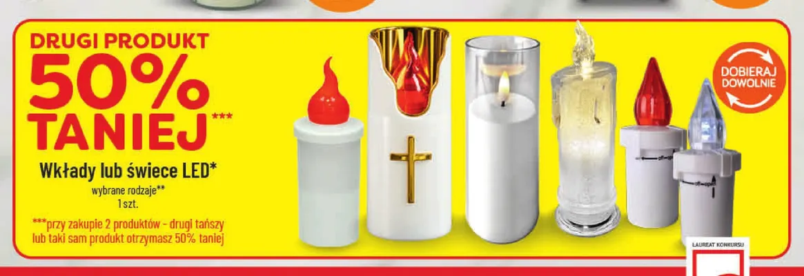 Świece LED promocja w POLOmarket