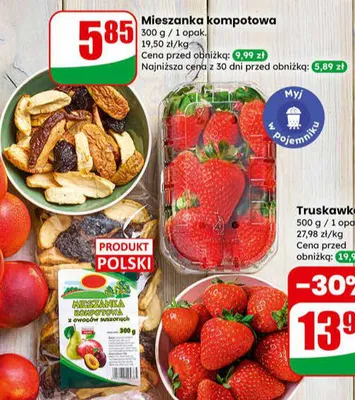 Truskawka promocja w Dino