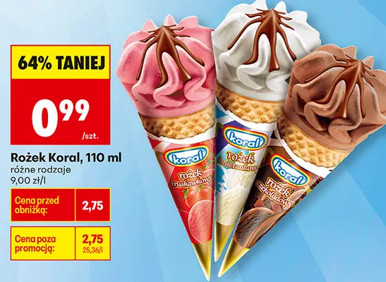 Rożek czekoladowy promocja w Biedronka