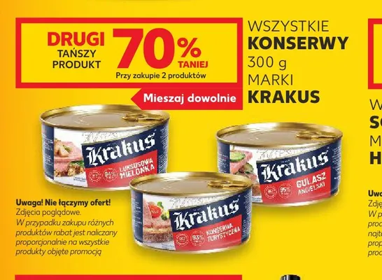 Gulasz angielski Krakus promocja w Kaufland