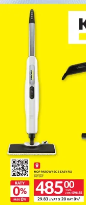 Mop parowy KÄRCHER SC 3 Easy Fix promocja w Selgros