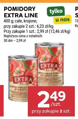 Pomidory Extra Line promocja w Stokrotka
