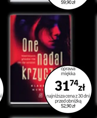 Książka One nadal krzyczą promocja w Empik