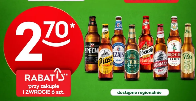 Piwo Królewskie promocja w Żabka