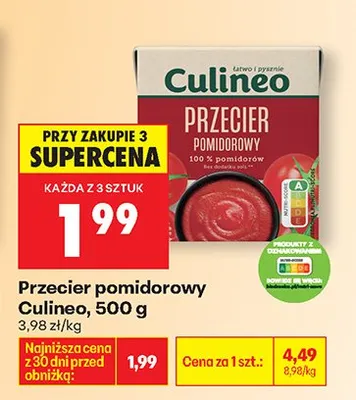 Przecier pomidorowy promocja w Biedronka