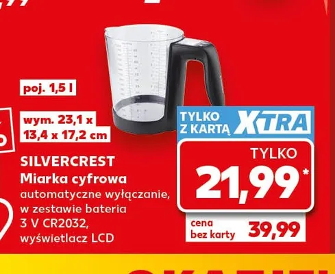 Miarka cyfrowa Silvercrest promocja w Kaufland