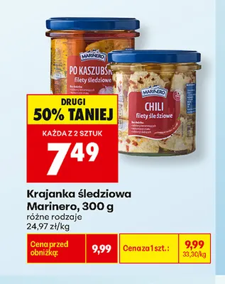 Krajanka śledziowa po kaszubsku Marinero promocja w Biedronka