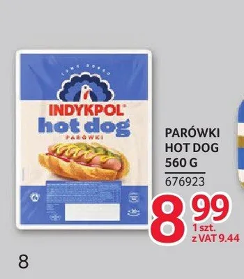 Parówki Hot Dog Indykpol promocja w Selgros