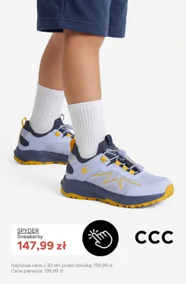 Sneakersy Spyder promocja w CCC